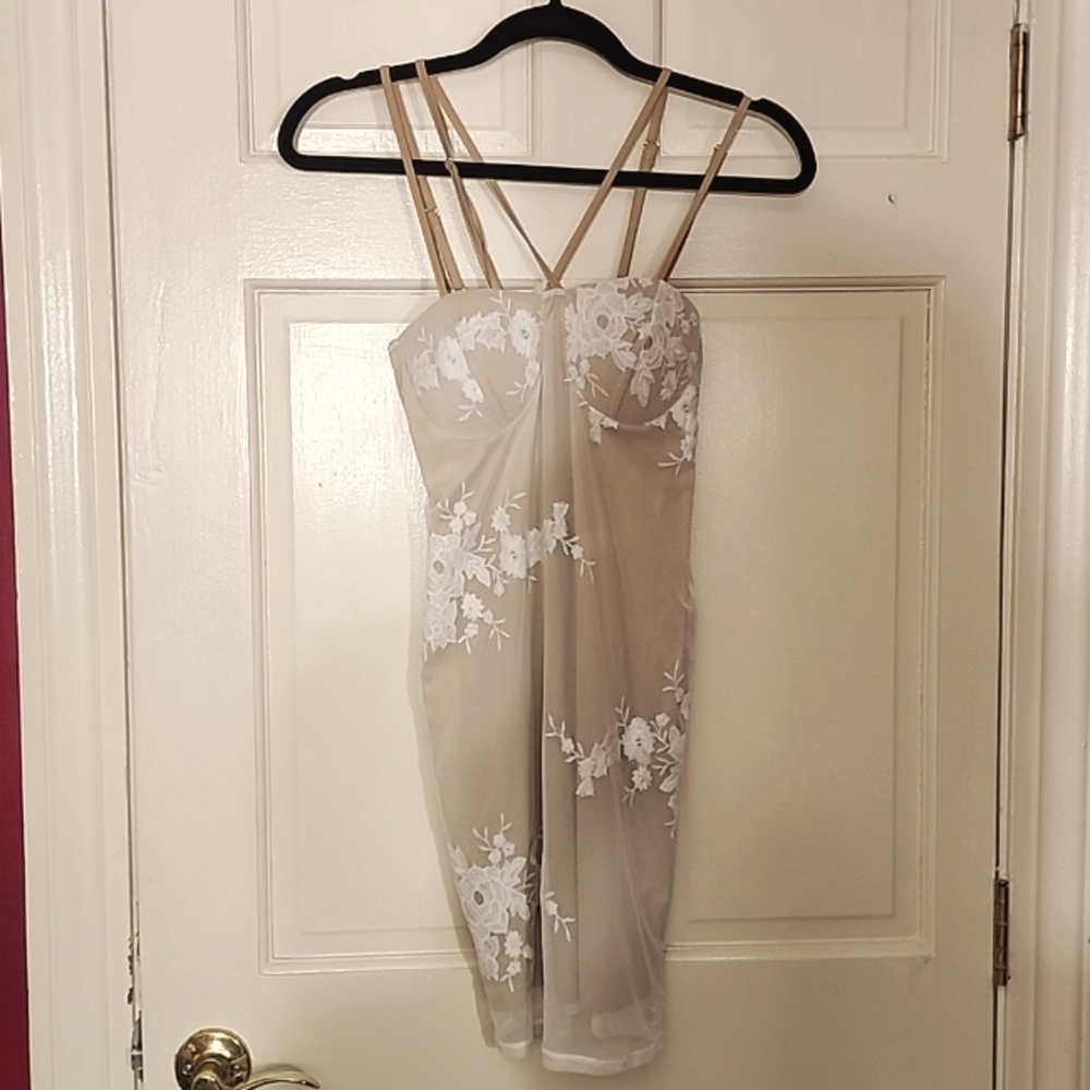 Material Girl Knee Length Party Dress
